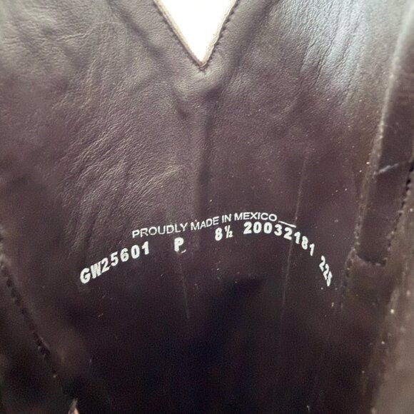 Lane Gallatin Womens Cowboy Boots 8.5 Pink Cowgirl Western Mid Calf Pointed Toe - Picture 9 of 11